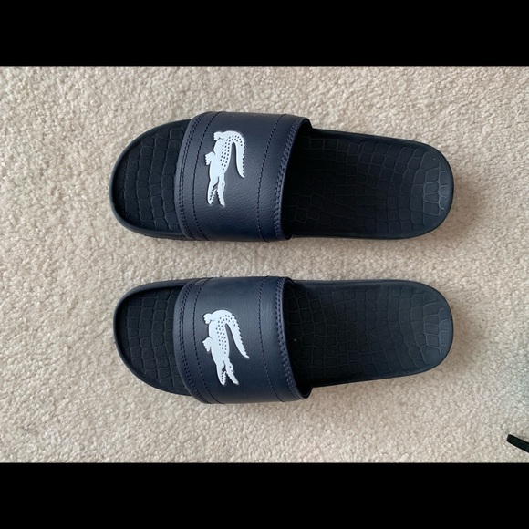 Lacoste Shoes - Lacoste slide on sandals Lacoste Shoes - Lacoste slide on sandals